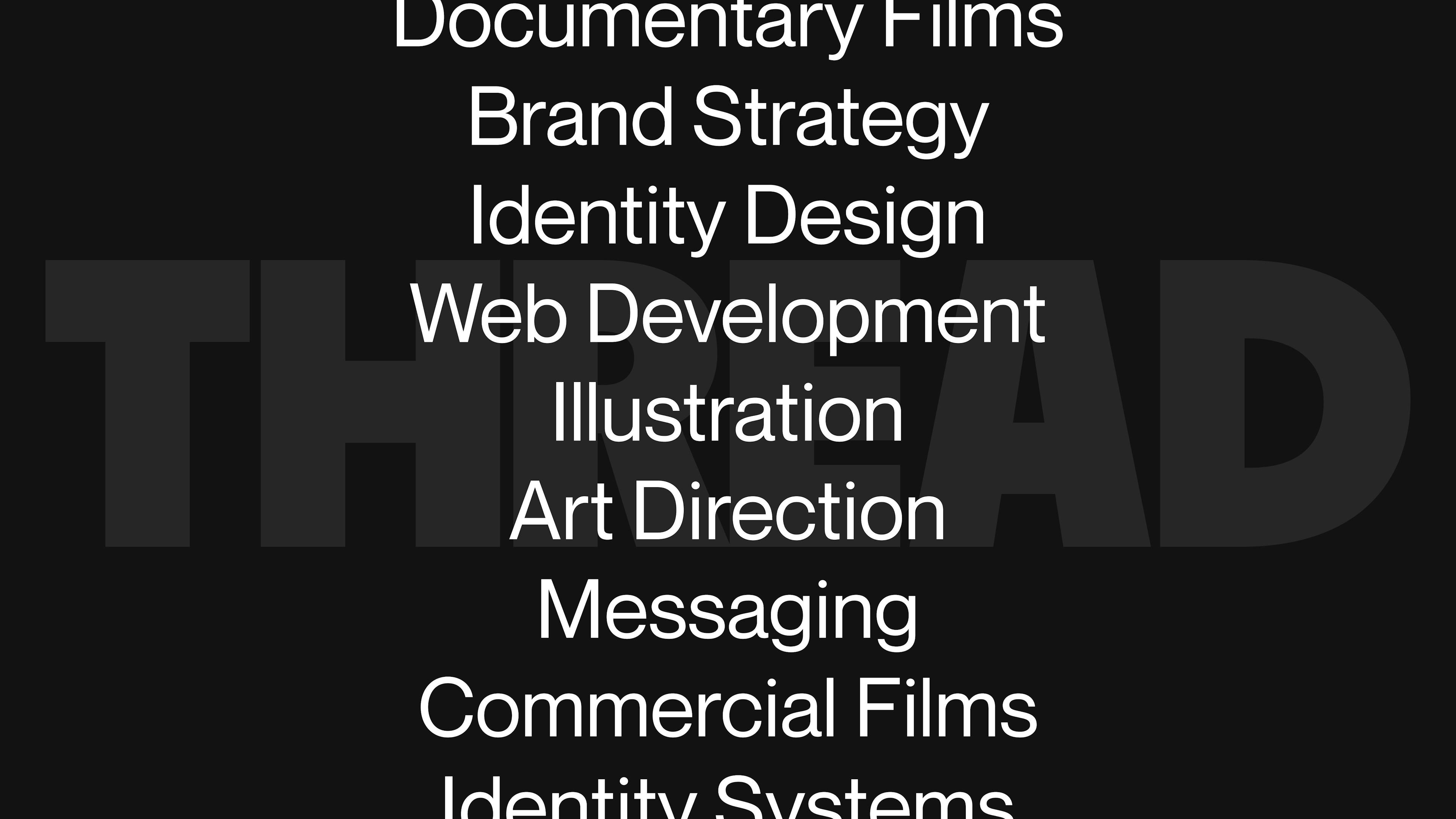 creative services list